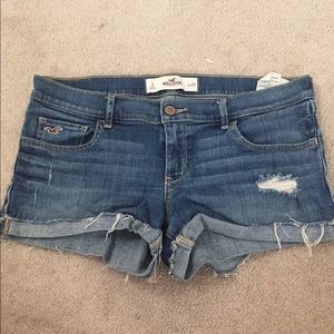Hollister jean shorts